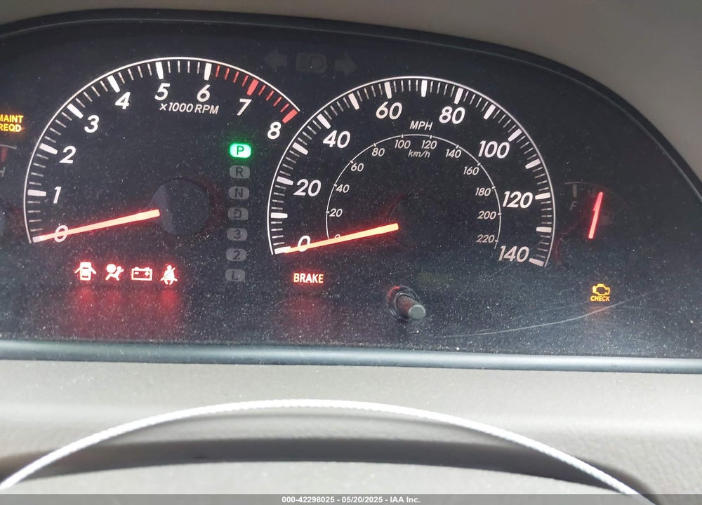 2005 TOYOTA CAMRY LE VIN: 4T1BE32K55U089148
