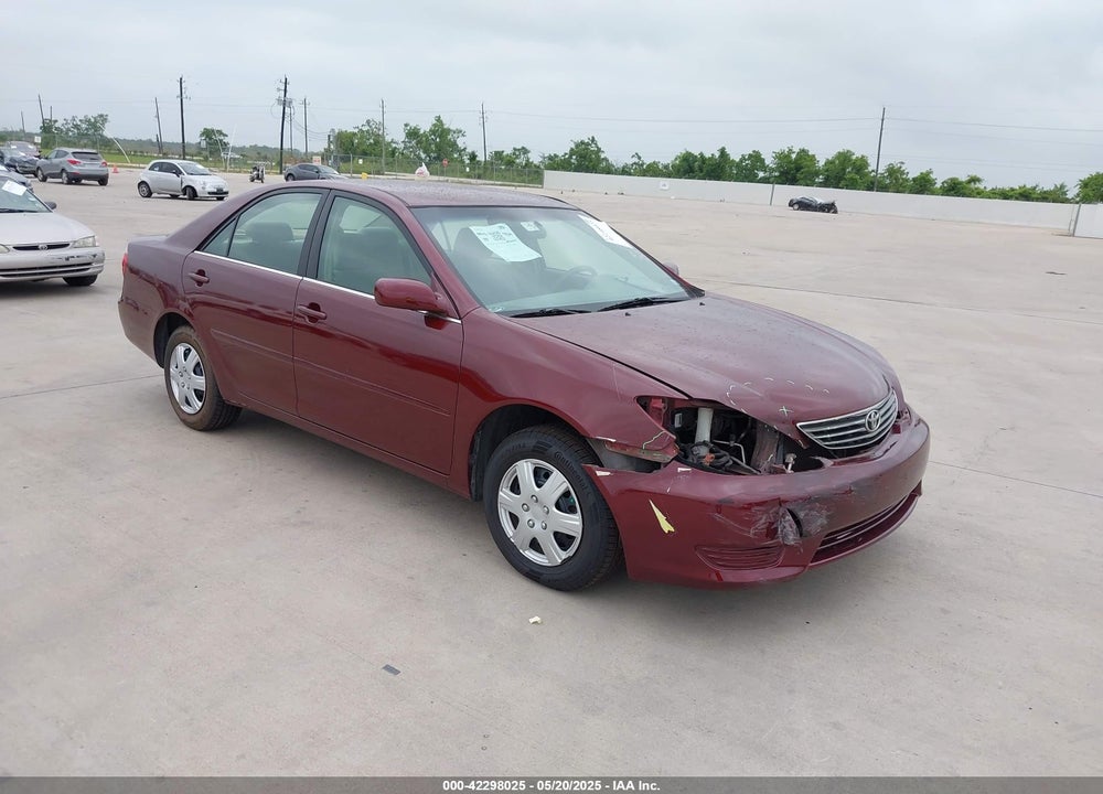 2005 TOYOTA CAMRY LE VIN: 4T1BE32K55U089148