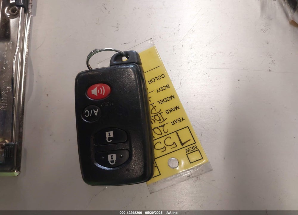 2010 TOYOTA PRIUS IV VIN: JTDKN3DU1A0105933
