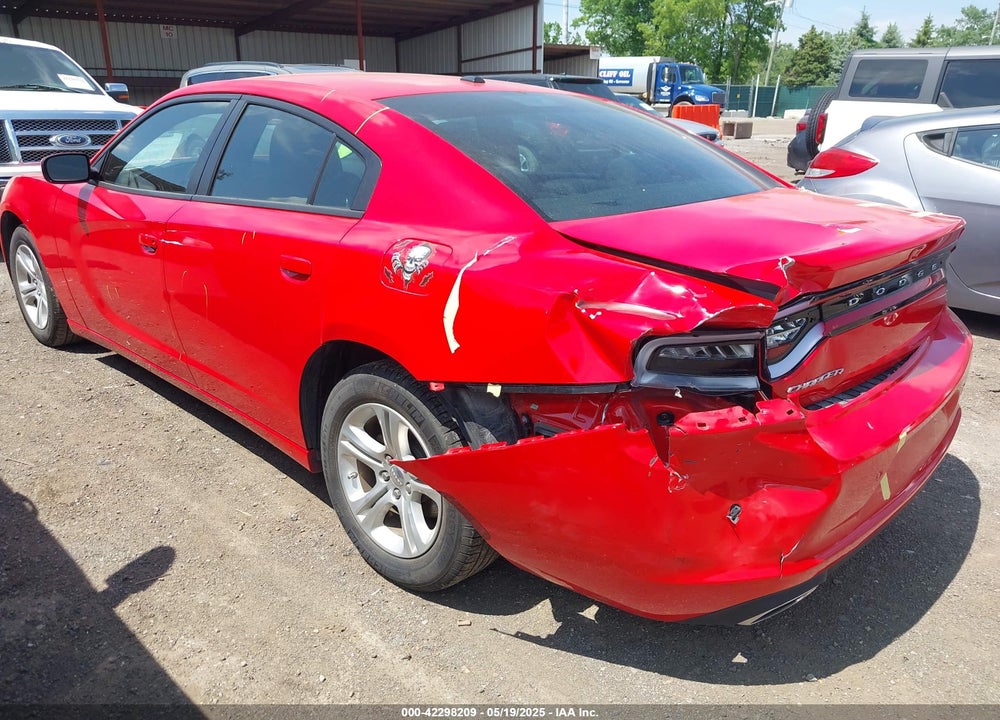 2022 DODGE CHARGER VIN: 2C3CDXBG7NH208047