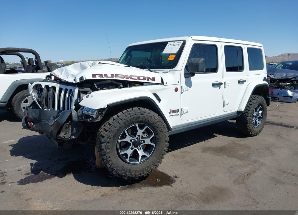 2021 JEEP WRANGLER UNLIMITED RUBICON 4X4 VIN: 1C4JJXFM5MW517947