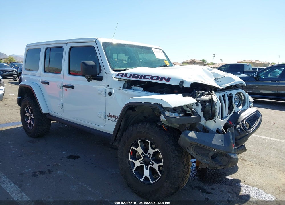 2021 JEEP WRANGLER UNLIMITED RUBICON 4X4 VIN: 1C4JJXFM5MW517947