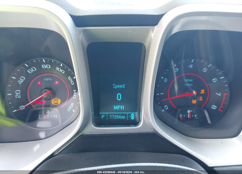 2015 CHEVROLET CAMARO 2LS VIN: 2G1FB1E37F9233894
