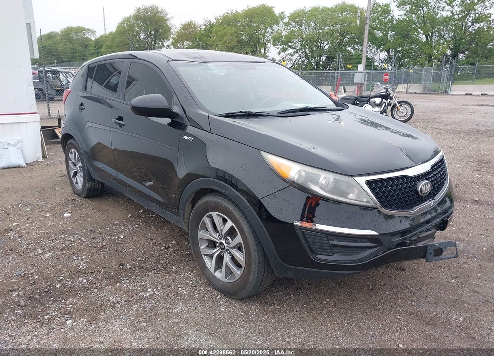 2016 KIA SPORTAGE LX VIN: KNDPBCAC5G7807375