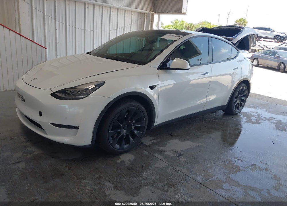 2021 TESLA MODEL Y VIN: 5YJYGAEE6MF202406