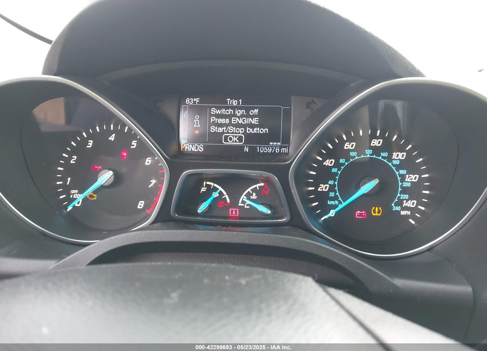 2014 FORD ESCAPE TITANIUM VIN: 1FMCU9J96EUC77668