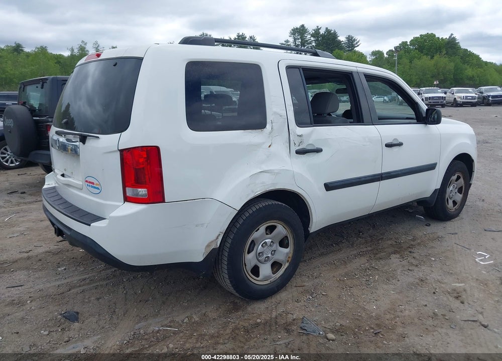 2014 HONDA PILOT VIN: 5FNYF3H24EB004215