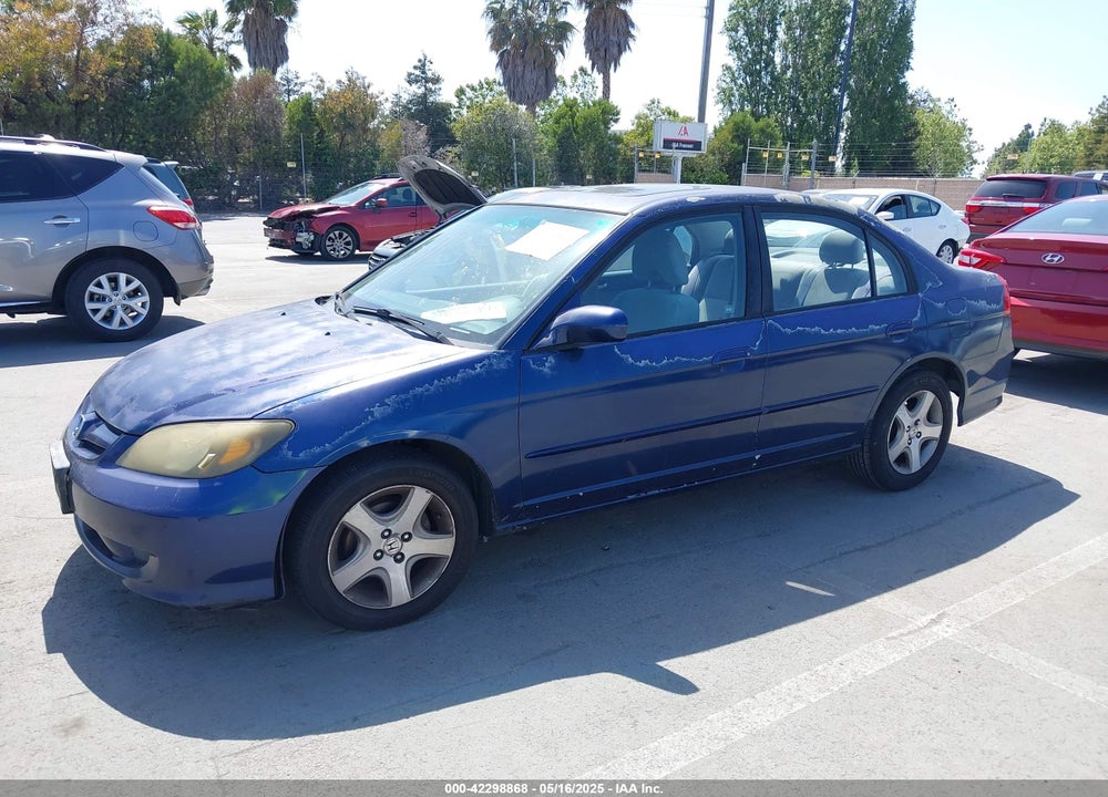 2004 HONDA CIVIC EX VIN: 2HGES267X4H564127