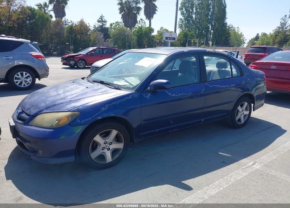 2004 HONDA CIVIC EX VIN: 2HGES267X4H564127