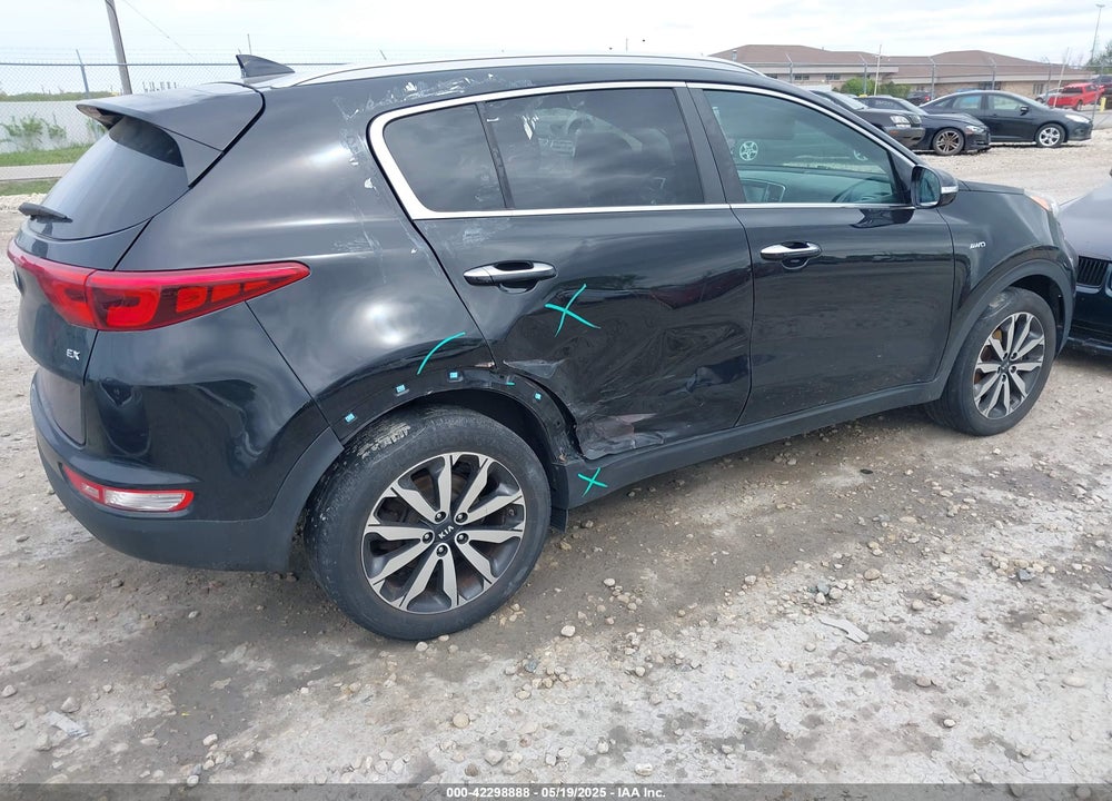 2017 KIA SPORTAGE EX VIN: KNDPNCAC4H7072137