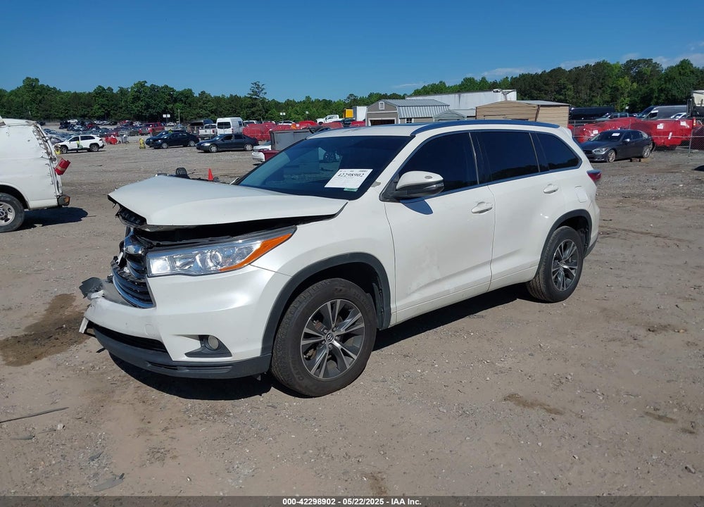 2016 TOYOTA HIGHLANDER VIN: 5TDKKRFH4GS132237