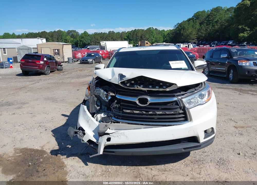 2016 TOYOTA HIGHLANDER VIN: 5TDKKRFH4GS132237