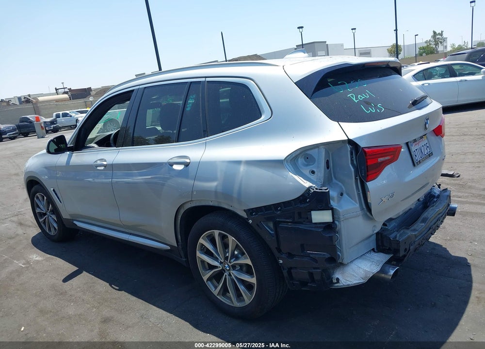 2019 BMW X3 SDRIVE30I VIN: 5UXTR7C59KLR51736