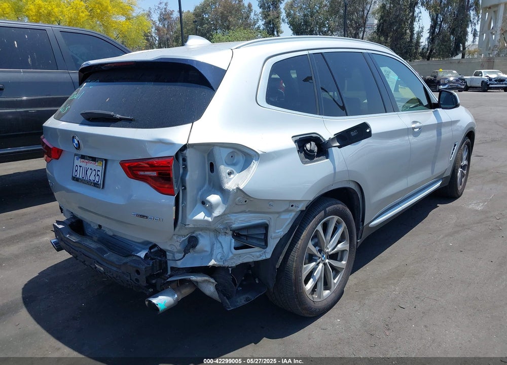 2019 BMW X3 SDRIVE30I VIN: 5UXTR7C59KLR51736