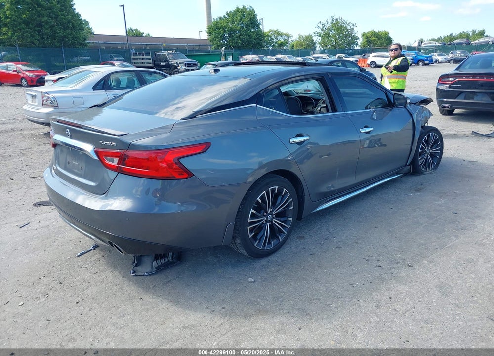 2018 NISSAN MAXIMA VIN: 1N4AA6AP2JC385535