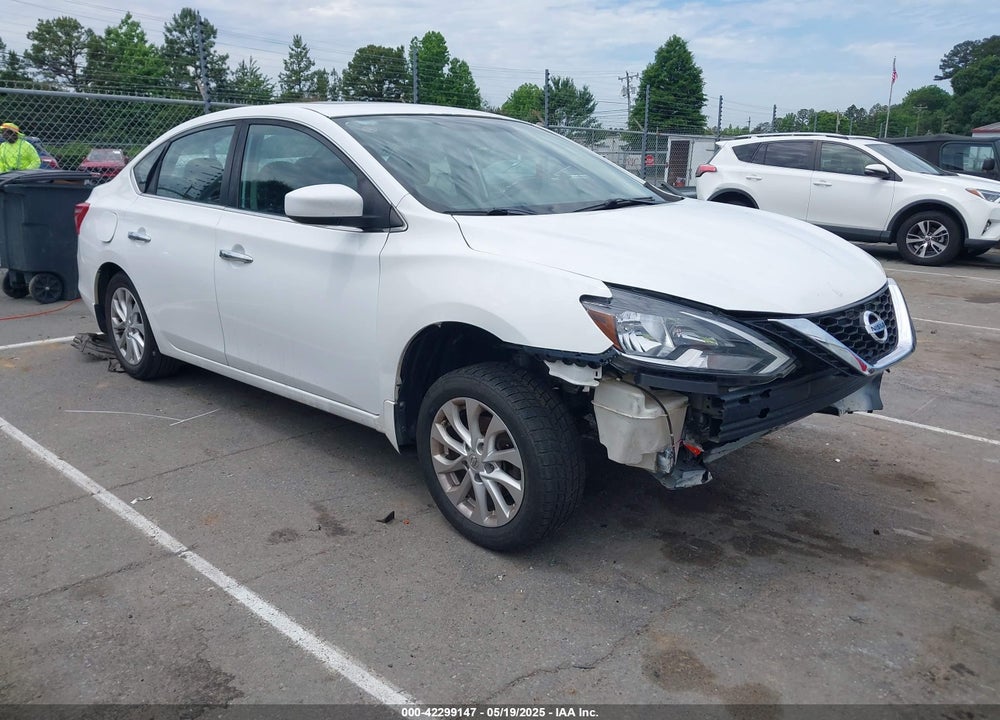 2017 NISSAN SENTRA SV VIN: 3N1AB7AP9HY322112
