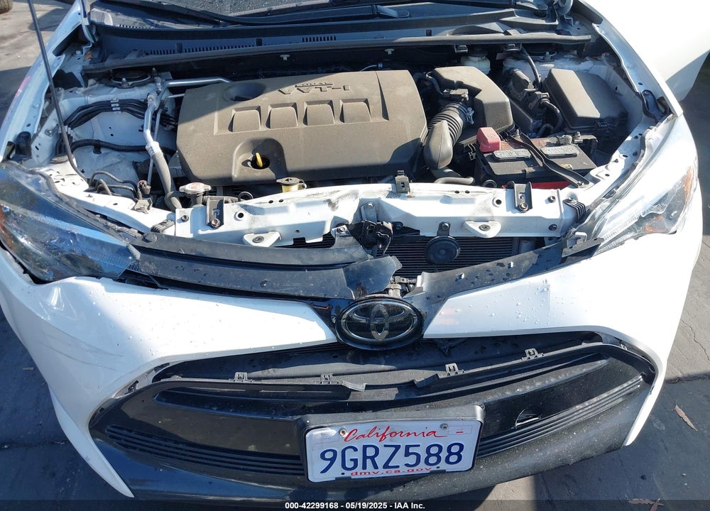 2017 TOYOTA COROLLA VIN: 5YFBURHE3HP693326