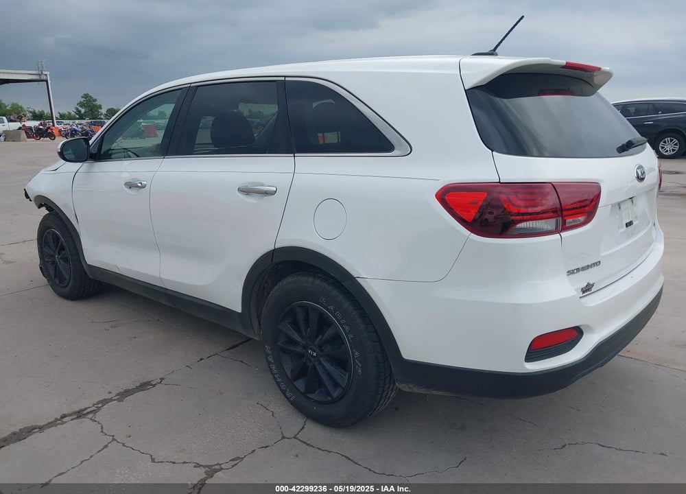 2019 KIA SORENTO VIN: 5XYPG4A50KG573036
