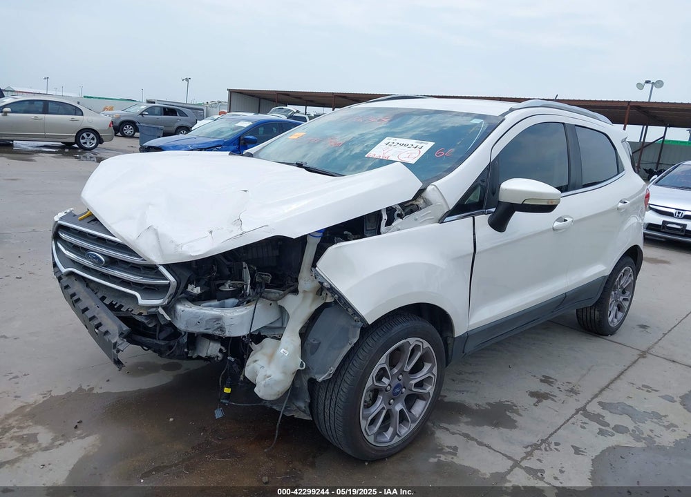 2019 FORD ECOSPORT VIN: MAJ3S2KE0KC260885