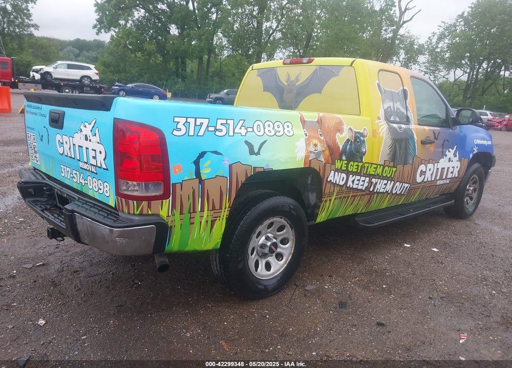 2011 GMC SIERRA 1500 VIN: 1GTR1TEX4BZ176673