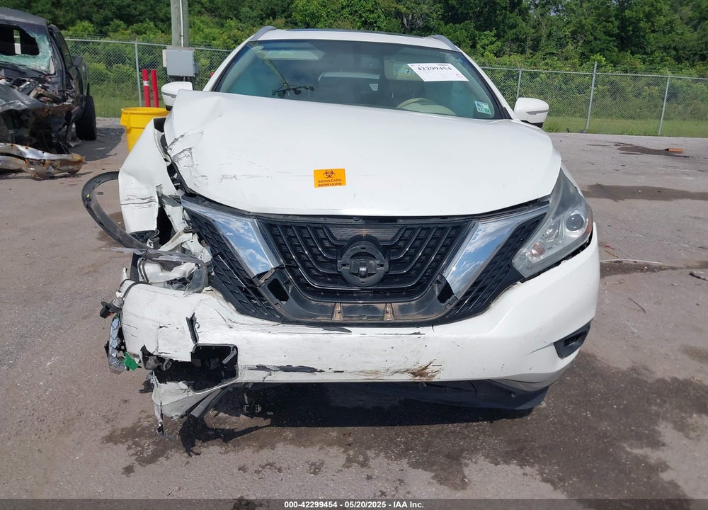 2015 NISSAN MURANO VIN: 5N1AZ2MG9FN249420