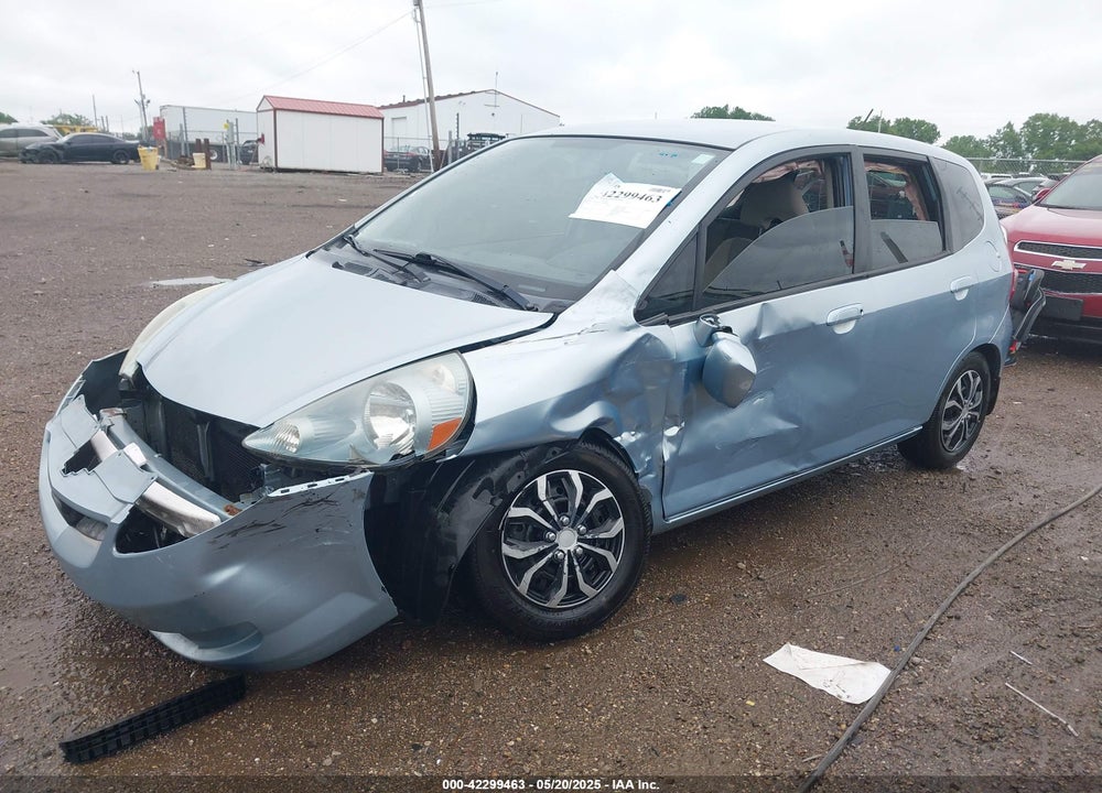 2007 HONDA FIT VIN: JHMGD384X7S044600