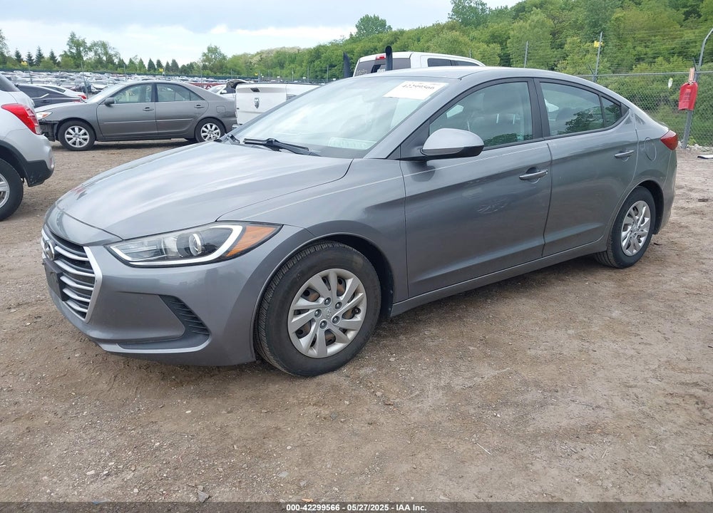 2017 HYUNDAI ELANTRA SE VIN: KMHD74LF2HU151121