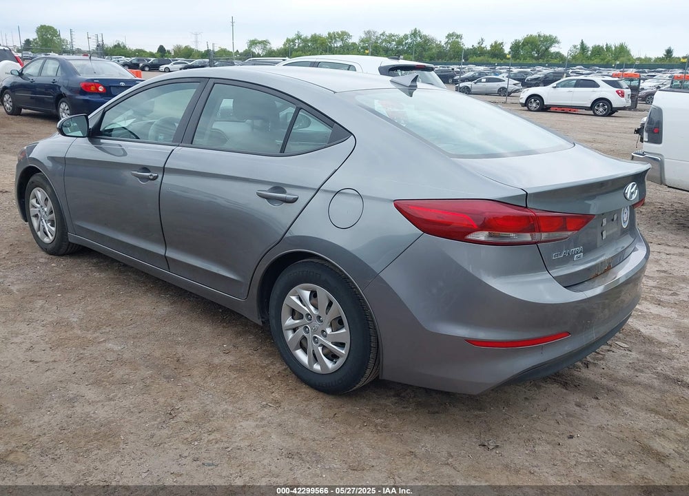 2017 HYUNDAI ELANTRA SE VIN: KMHD74LF2HU151121