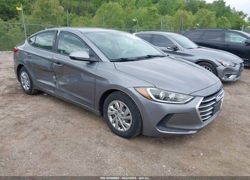 2017 HYUNDAI ELANTRA SE VIN: KMHD74LF2HU151121