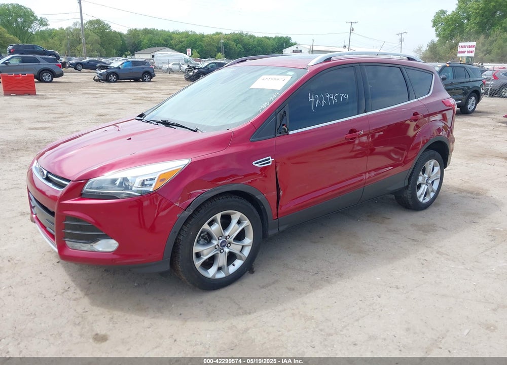 2014 FORD ESCAPE TITANIUM VIN: 1FMCU9J93EUB27534