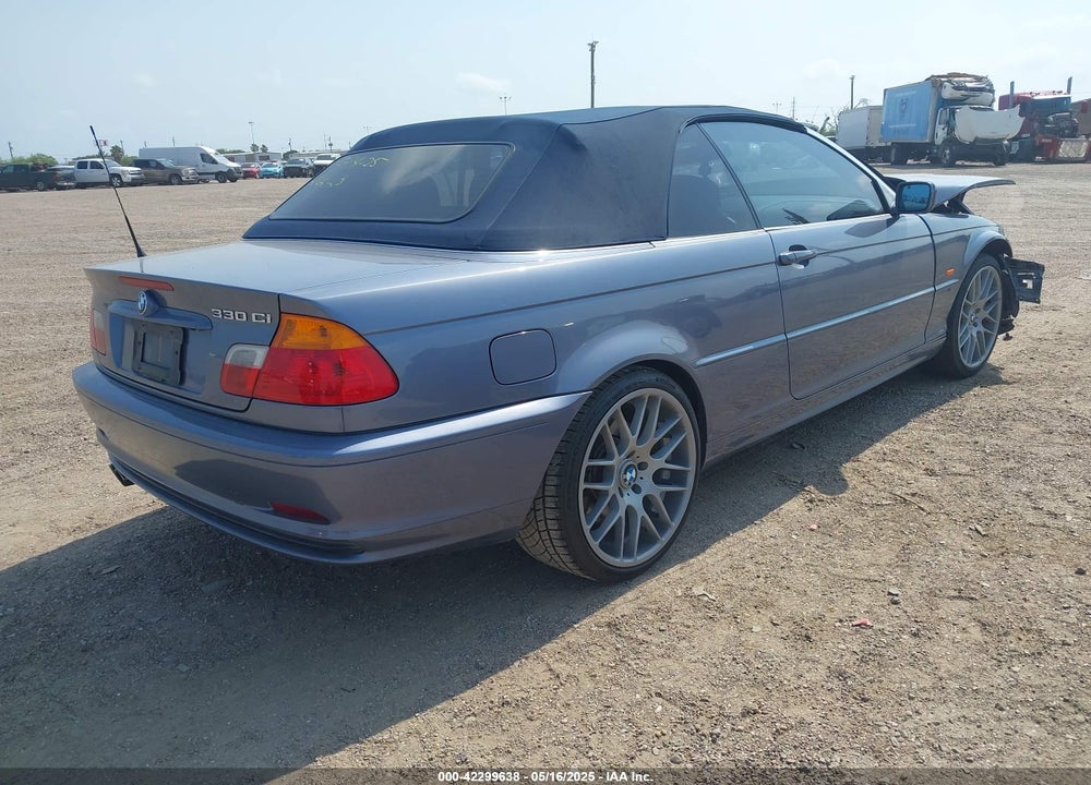 2002 BMW 330CI VIN: WBABS53422JU90529
