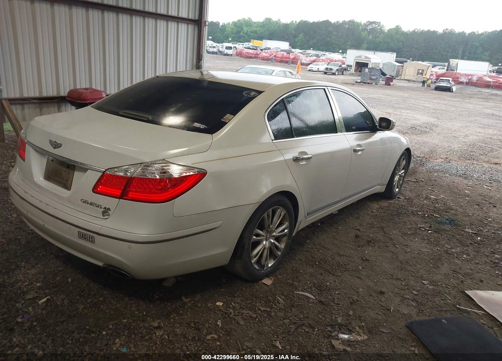 2010 HYUNDAI GENESIS VIN: KMHGC4DF9AU109669