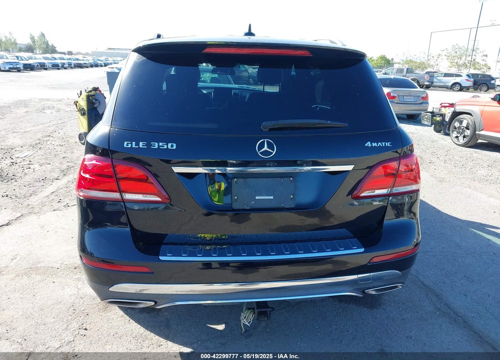 2016 MERCEDES-BENZ GLE 350 4MATIC VIN: 4JGDA5HB5GA727166
