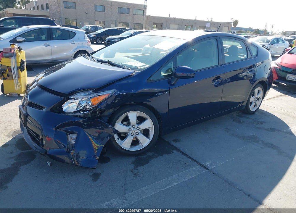 2012 TOYOTA PRIUS FIVE VIN: JTDKN3DU5C1599260