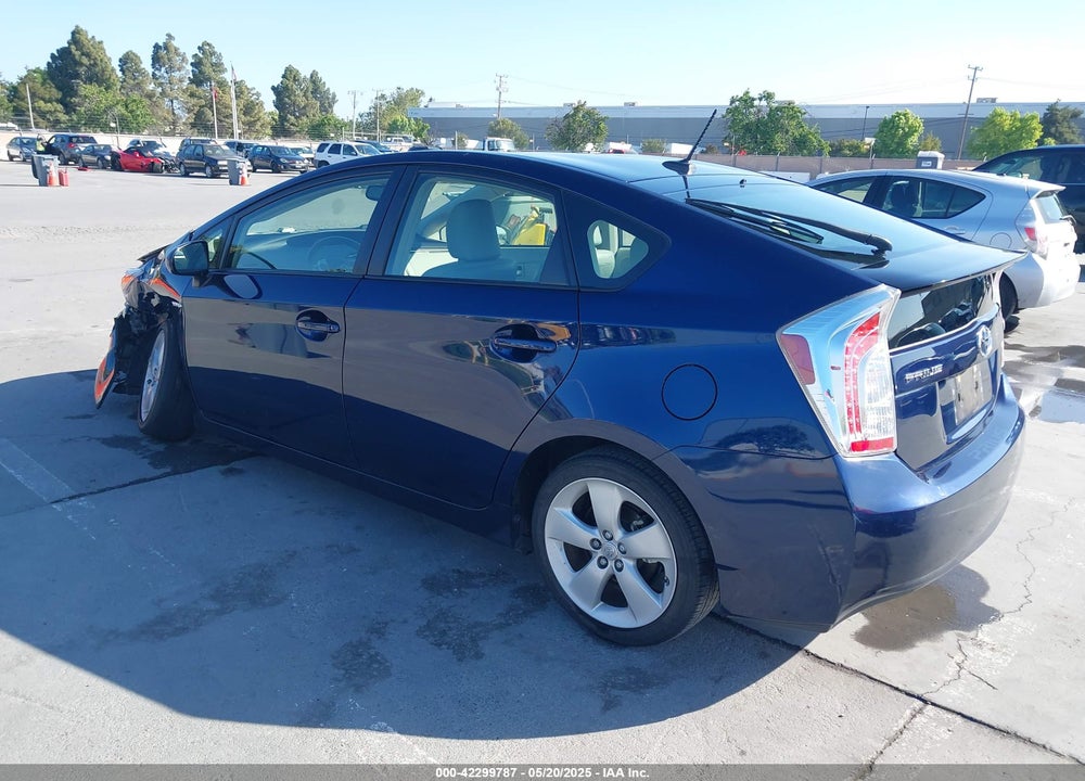 2012 TOYOTA PRIUS FIVE VIN: JTDKN3DU5C1599260