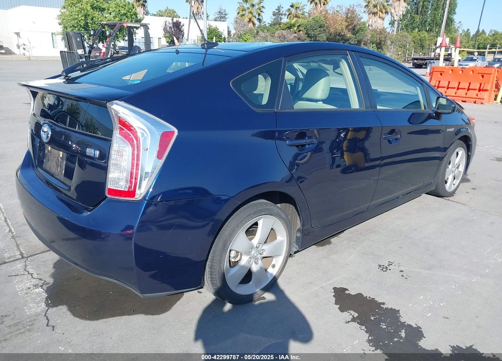 2012 TOYOTA PRIUS FIVE VIN: JTDKN3DU5C1599260