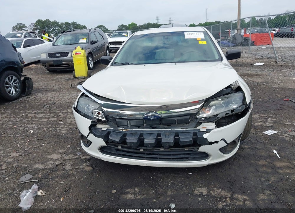 2012 FORD FUSION VIN: 3FAHP0GA6CR249250