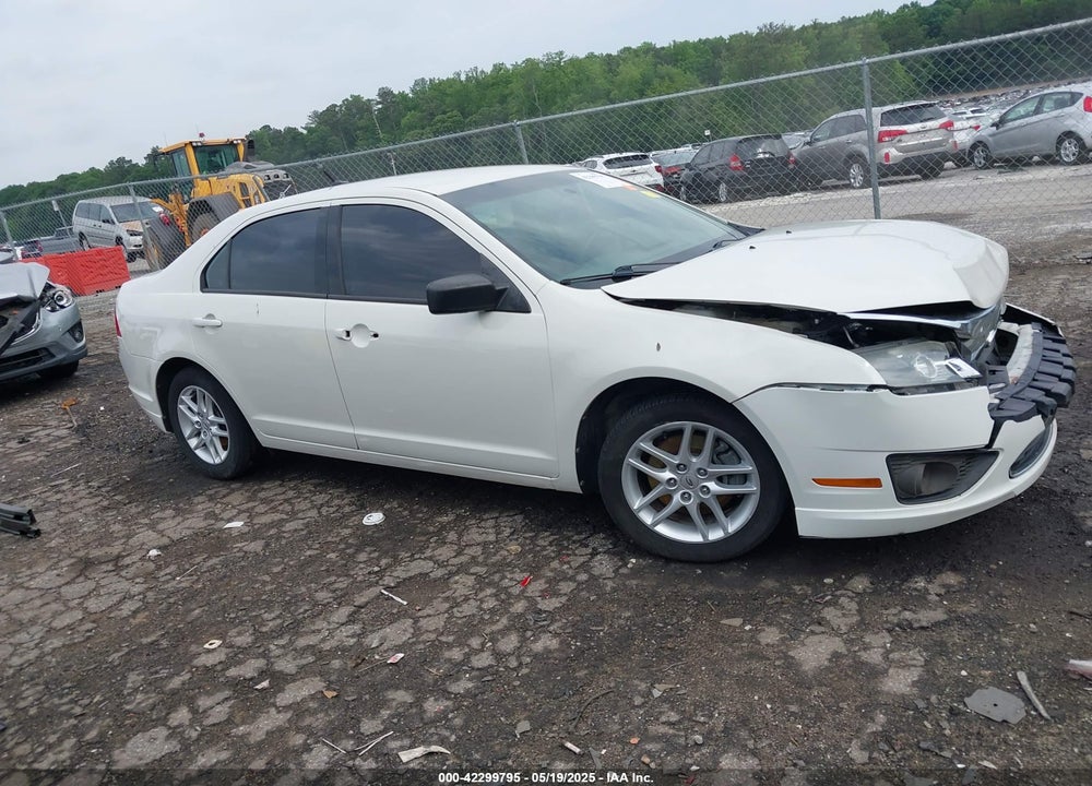 2012 FORD FUSION VIN: 3FAHP0GA6CR249250