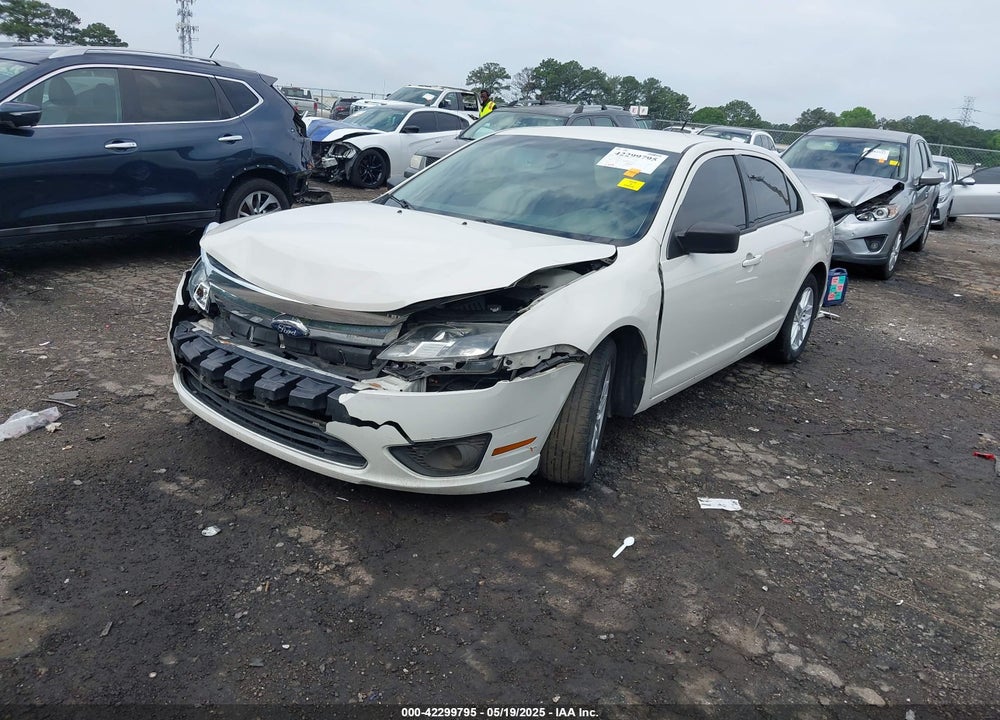 2012 FORD FUSION VIN: 3FAHP0GA6CR249250