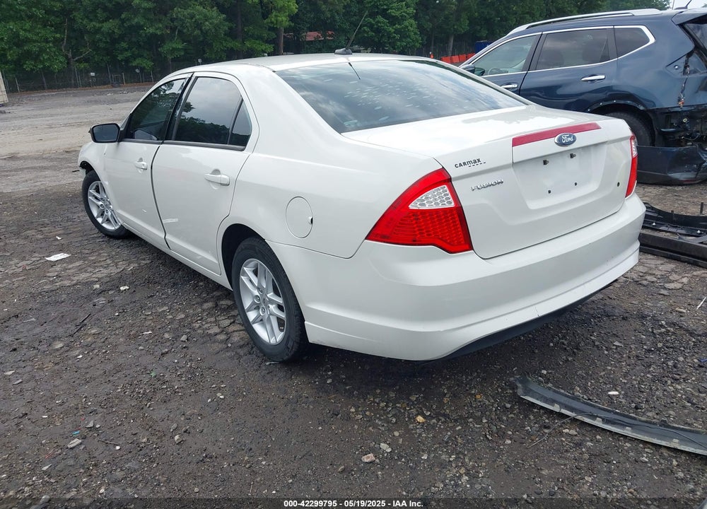 2012 FORD FUSION VIN: 3FAHP0GA6CR249250