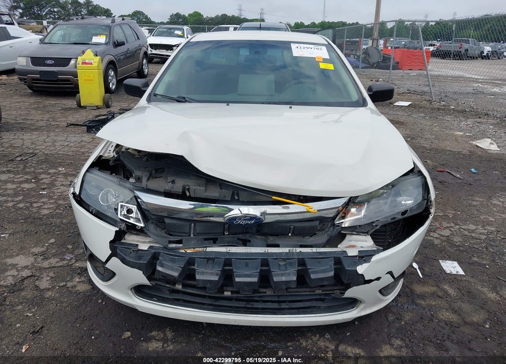 2012 FORD FUSION VIN: 3FAHP0GA6CR249250
