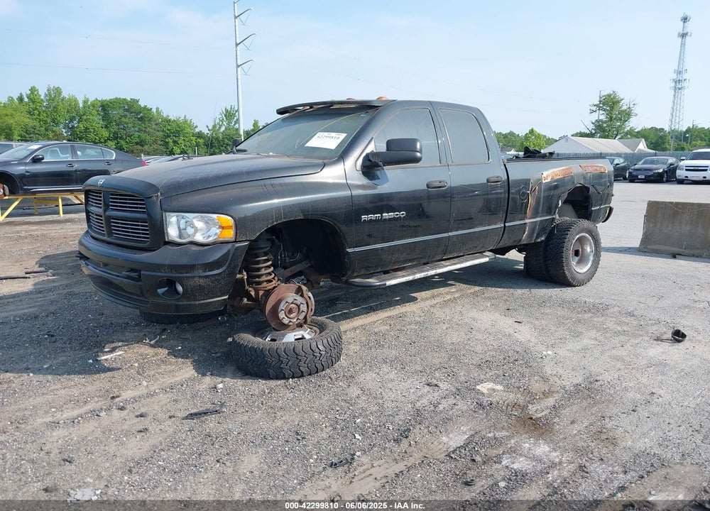 2003 DODGE RAM 3500 SLT/LARAMIE/ST VIN: 3D7MU48D63G744535