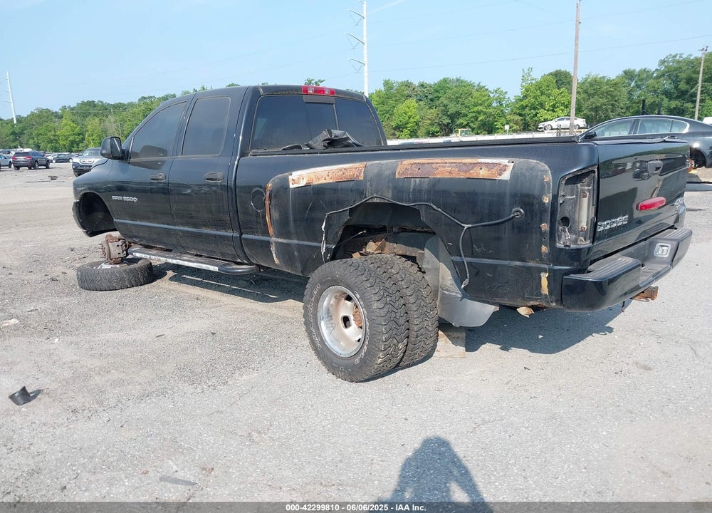 2003 DODGE RAM 3500 SLT/LARAMIE/ST VIN: 3D7MU48D63G744535