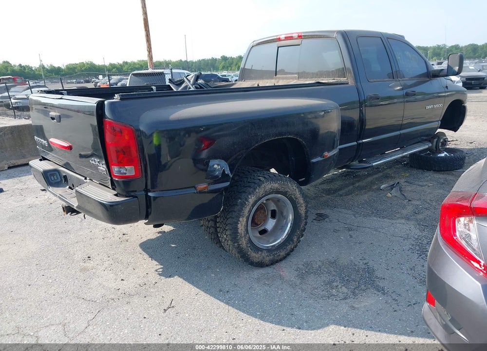 2003 DODGE RAM 3500 SLT/LARAMIE/ST VIN: 3D7MU48D63G744535