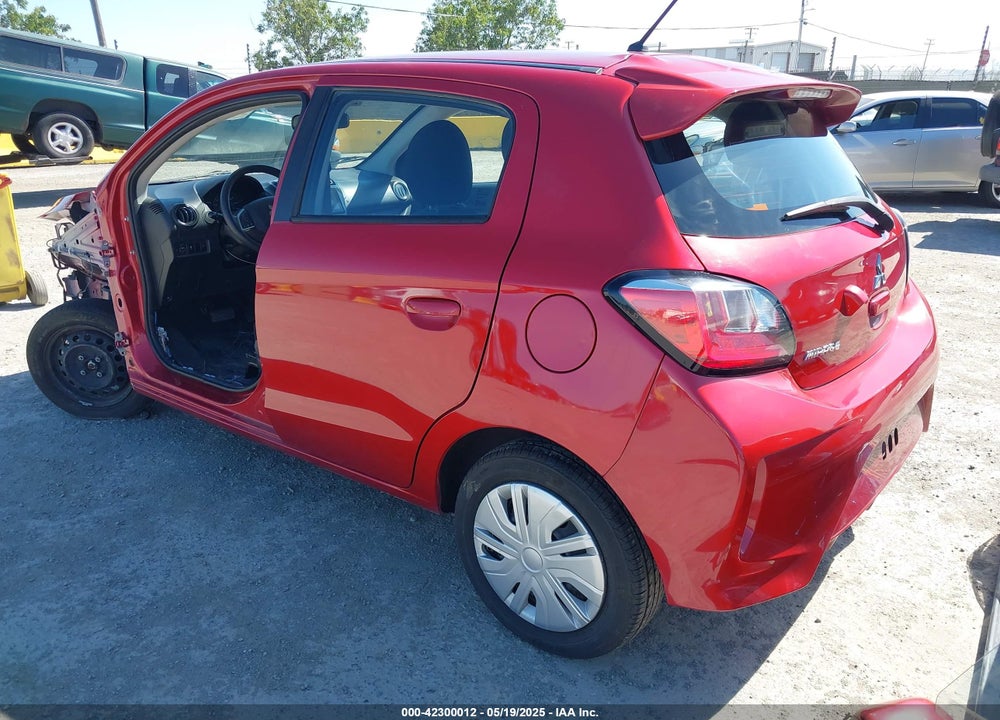2021 MITSUBISHI MIRAGE CARBONITE EDITION/ES/LE VIN: ML32AUHJ7MH003191