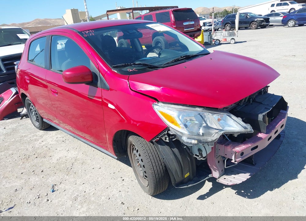 2021 MITSUBISHI MIRAGE CARBONITE EDITION/ES/LE VIN: ML32AUHJ7MH003191
