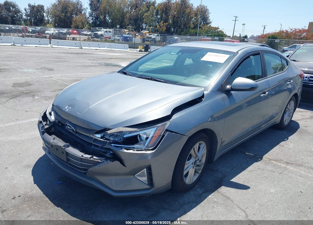 2019 HYUNDAI ELANTRA VIN: KMHD84LF0KU761622