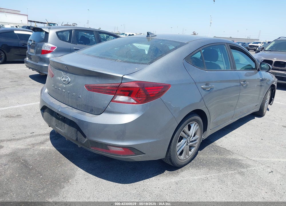 2019 HYUNDAI ELANTRA VIN: KMHD84LF0KU761622