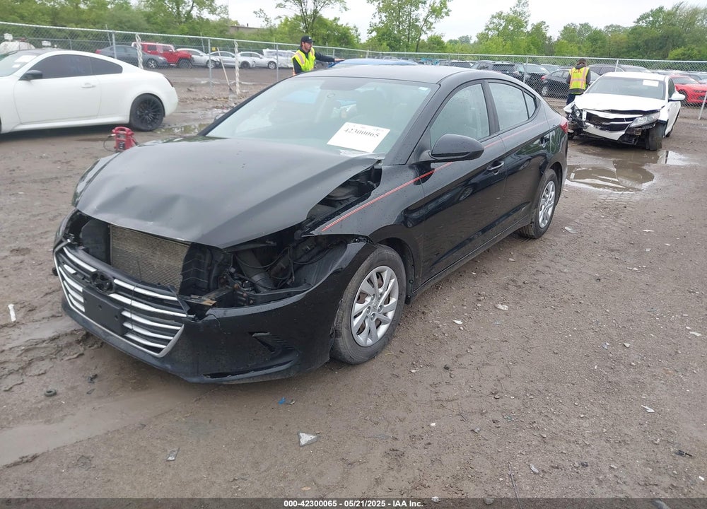 2017 HYUNDAI ELANTRA SE VIN: KMHD74LF3HU091950
