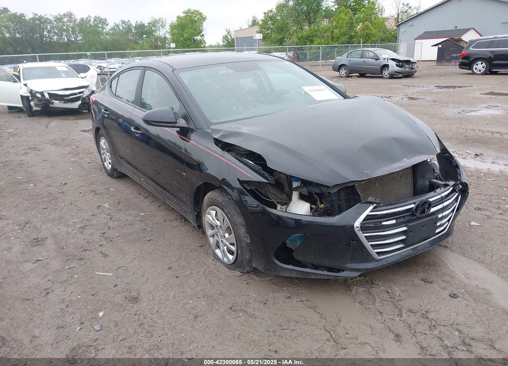 2017 HYUNDAI ELANTRA SE VIN: KMHD74LF3HU091950
